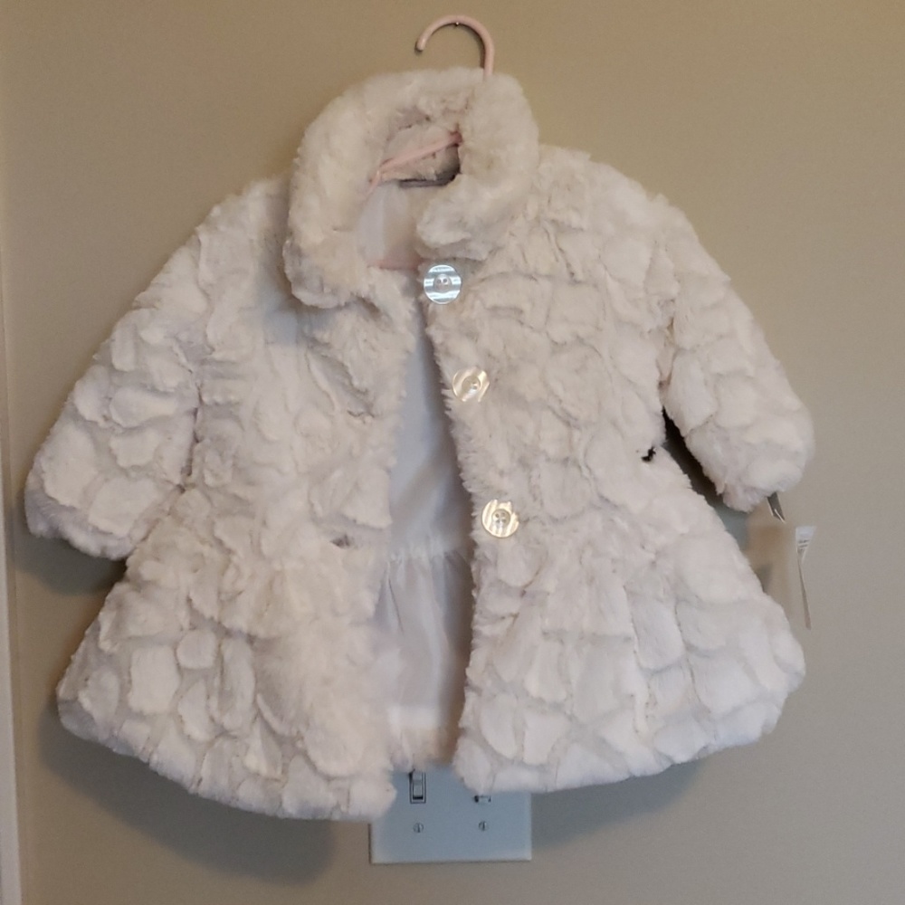 Calvin Klein baby girl dress coat